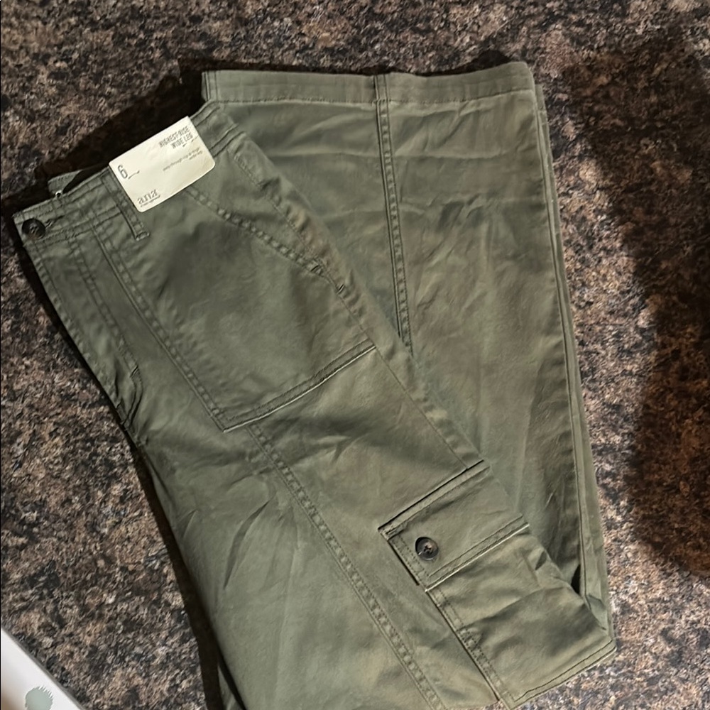 a.n.a Olive Cargo Pants